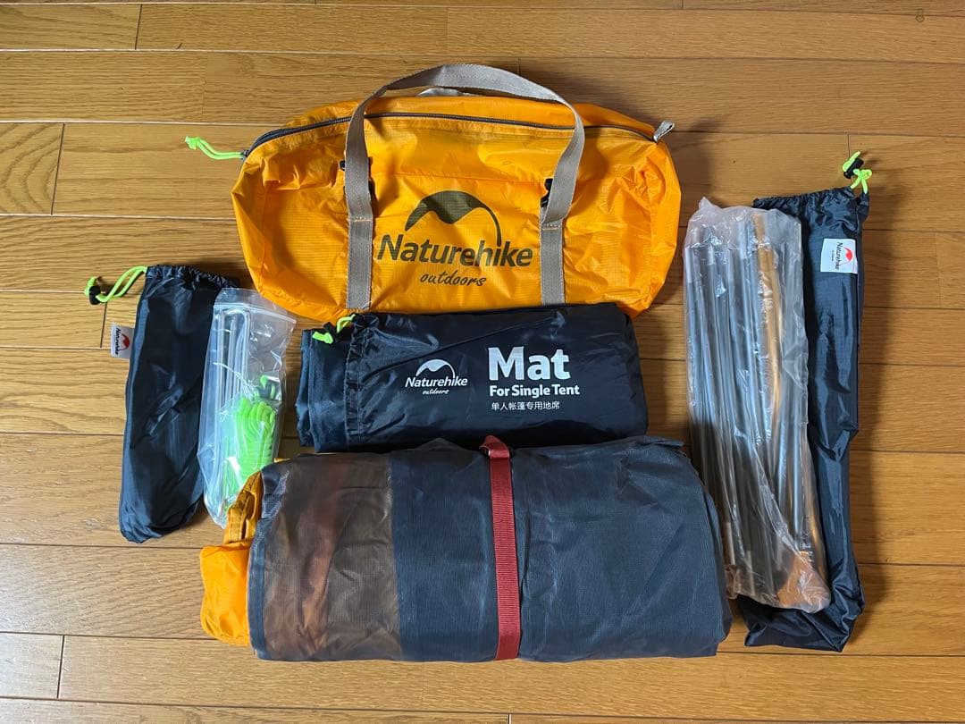 ソロテント　Naturehike Spider1