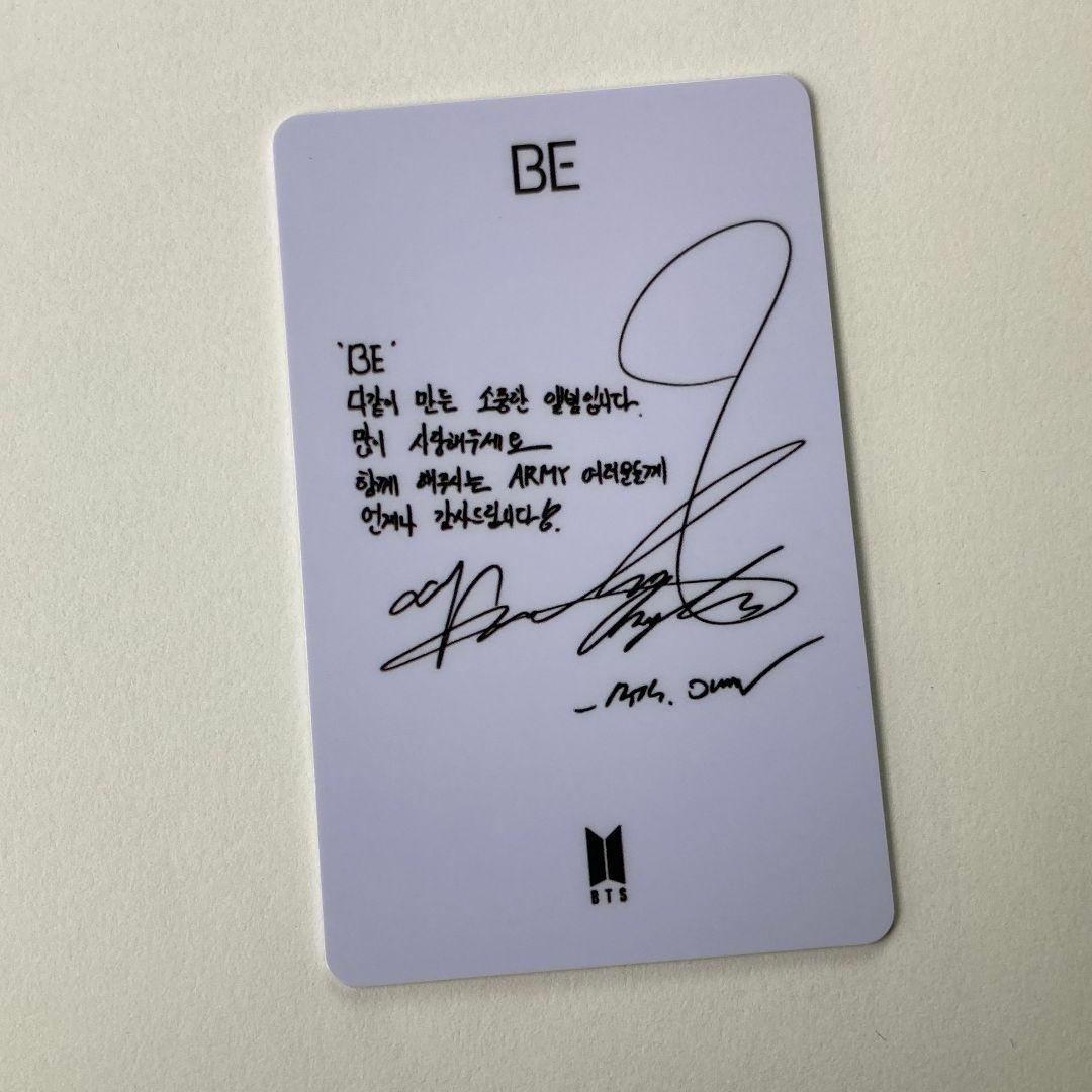 BTS 韓国 ラキドロ 限定 ジミン トレカ BE 未公開