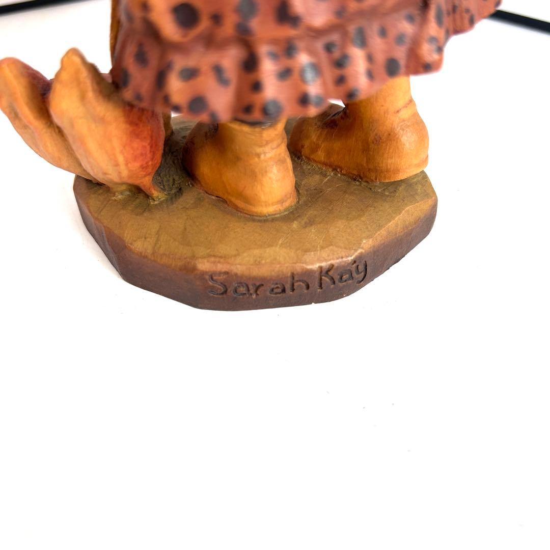 【限定4000体】アンリ ANRI 木彫り人形 サラケイ SARAH KAY