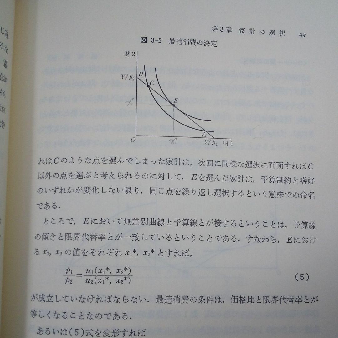 スタンダード経済学 ミクロ経済学