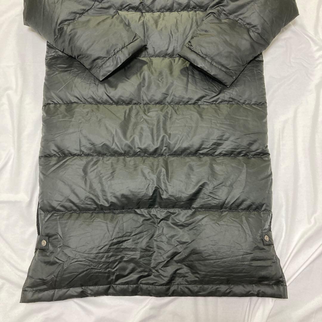 【美品】PUMA プーマ ダウンコート ベンチコート フード XL相当 刺繍ロゴ