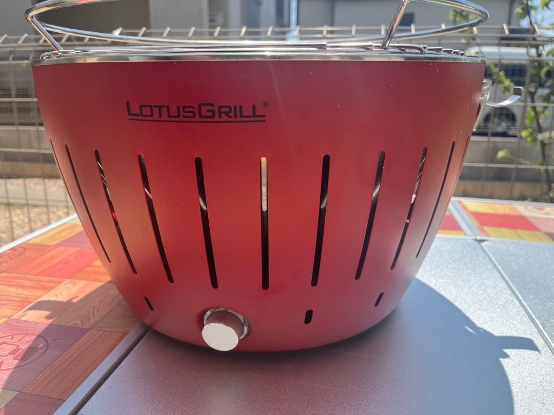 LOTUSGRILL G340 レッド バーベキューグリル