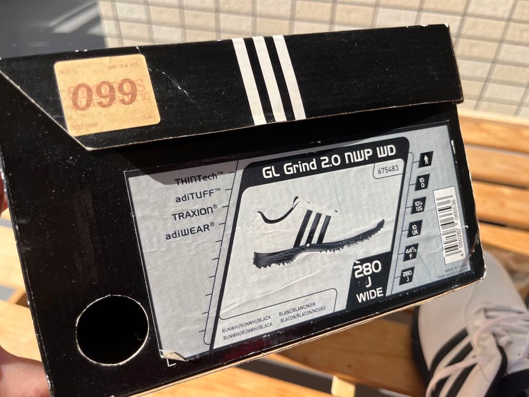 シューズ(男性用) adidas golf GL Grind 2.0 NWP WD 280 J