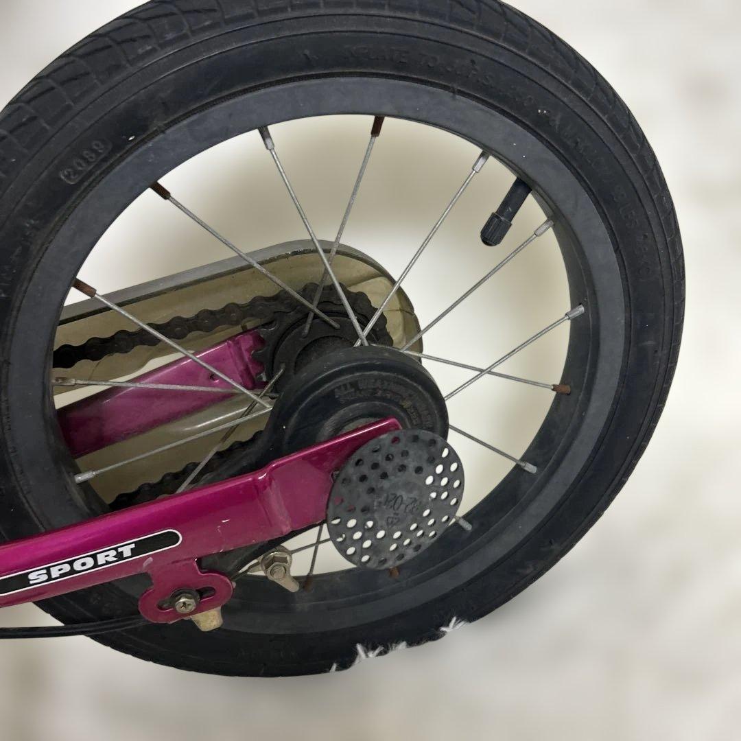 美品　ストライダー STRIDER 14x ペダルキット付属 ピンク　スタンド付