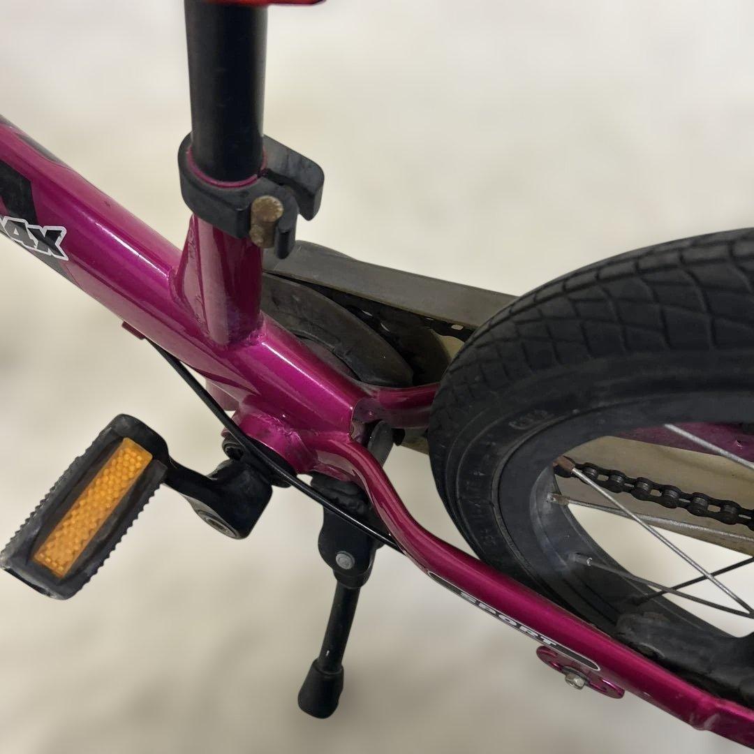 美品　ストライダー STRIDER 14x ペダルキット付属 ピンク　スタンド付