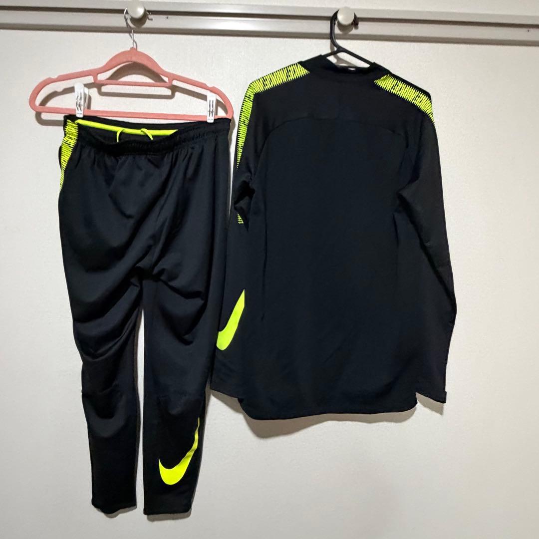 Nike Dri-FIT ジャージ上下セット ブラック/イエロー