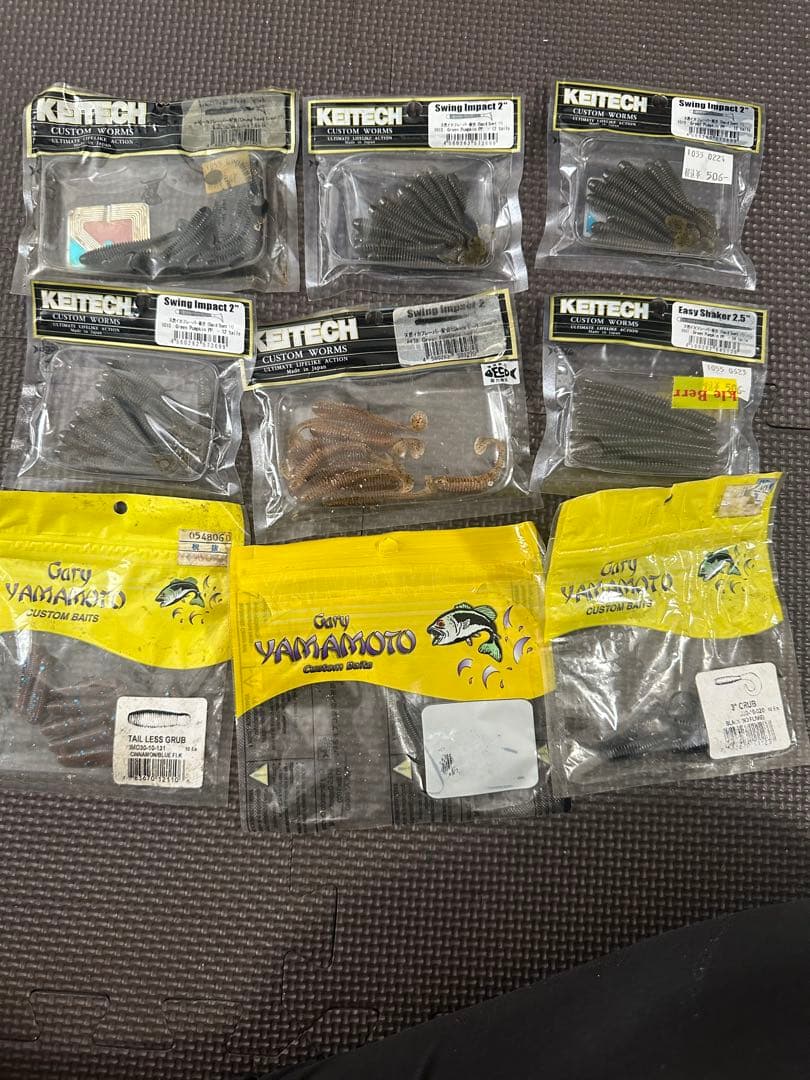 ソフトルアー　セット　中古　バス釣り 釣り