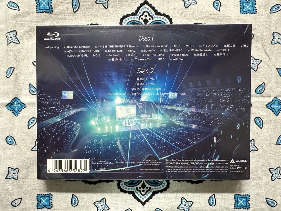 「JUMP↑ with YOU」LIVE Blu-ray2枚組
