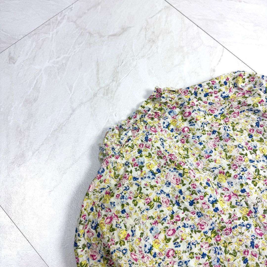 極美品 2024AW 45R インドカディフラワープリントのカシュクール