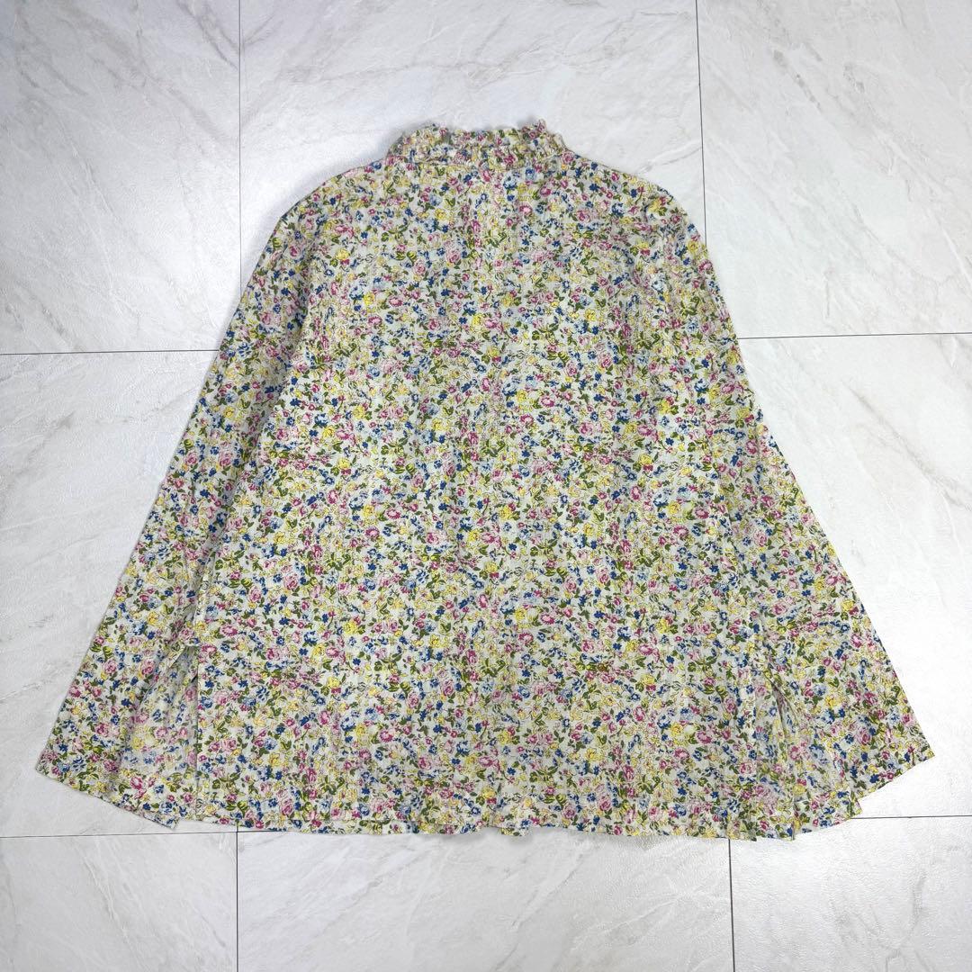 極美品 2024AW 45R インドカディフラワープリントのカシュクール