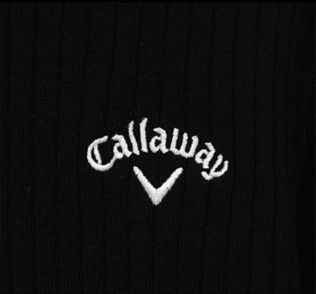 キャロウェイ レディース ハイネック セーター、ニット 未使用タグ付 L