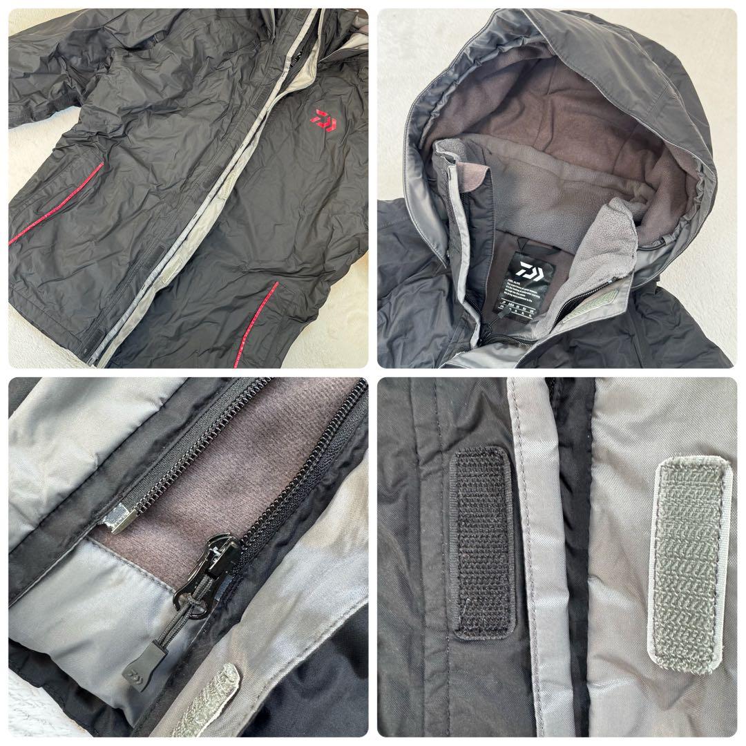 DAIWA ダイワ　レインマックス　ウィンタースーツ　セットアップ　黒　2XL