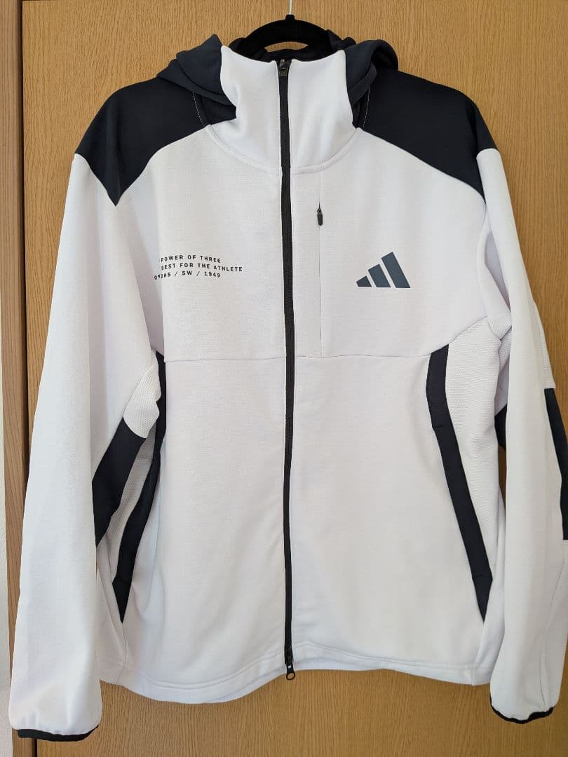 adidas フード付きジャケット 2XL ※美品、週末価格‼️