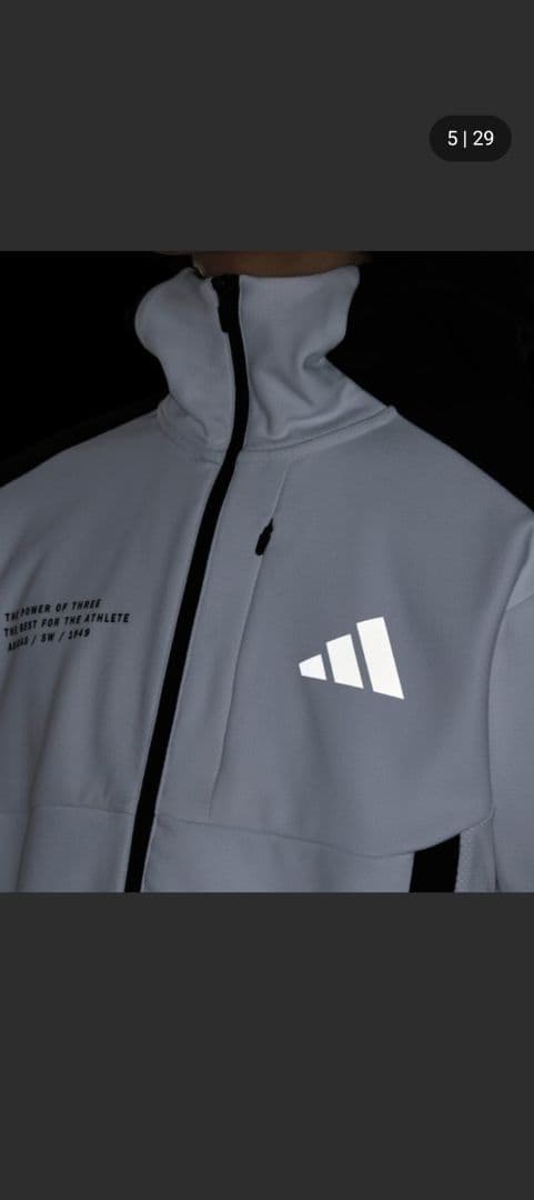 adidas フード付きジャケット 2XL ※美品、週末価格‼️