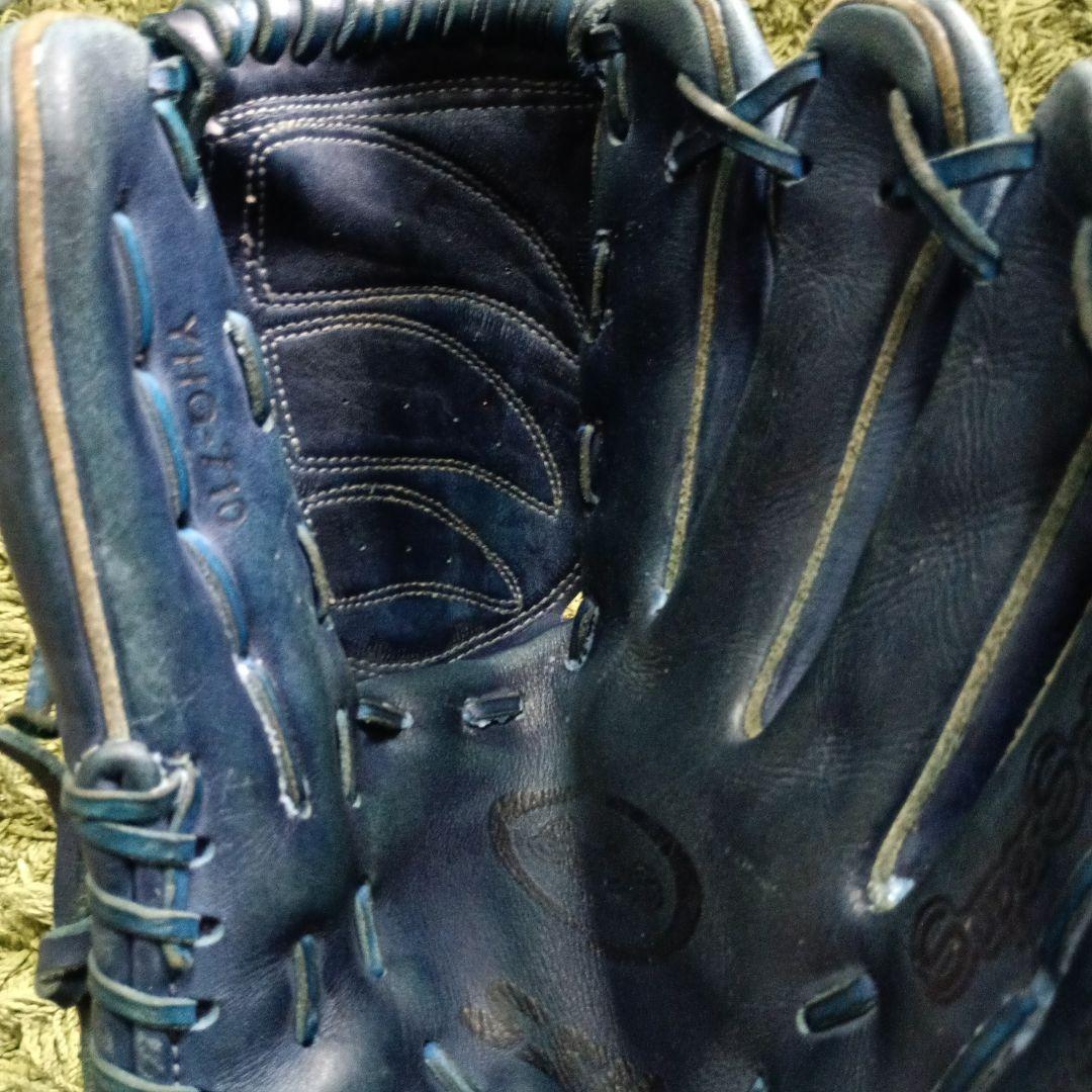 SSKネイビー ブルー軟式グローブ 右投げ用