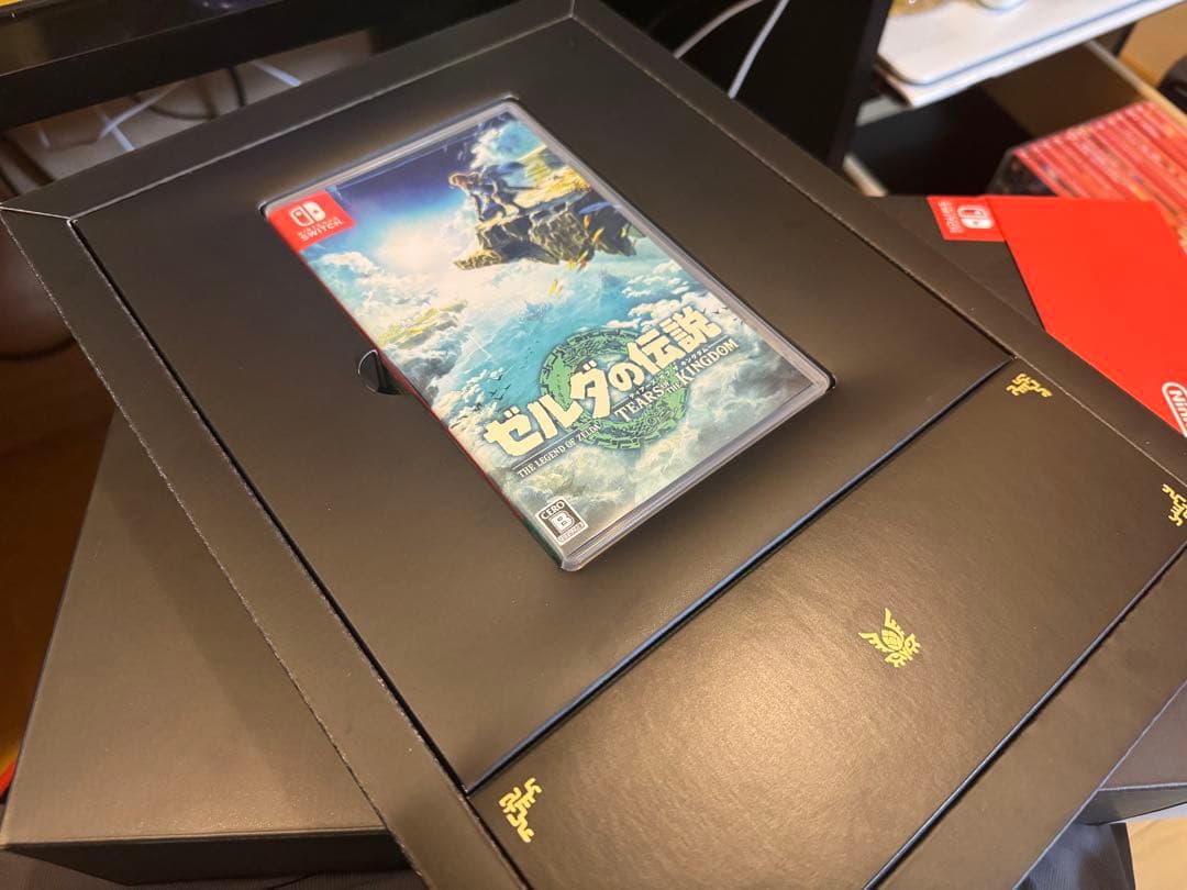 【新品】【美品】【ソフト付き】ゼルダの伝説 ティアキンセット