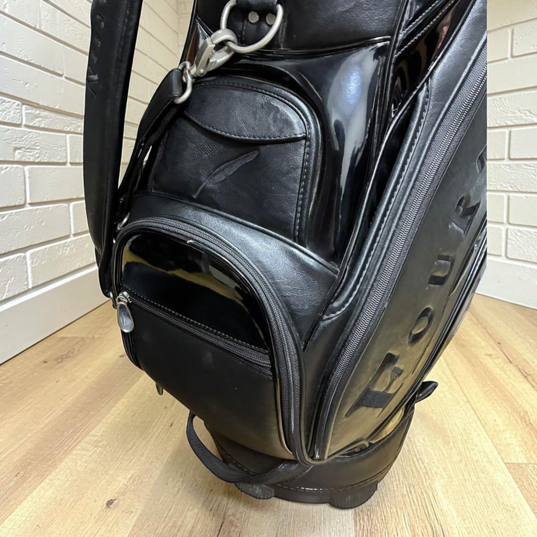 希少✨廃盤 FOURTEEN キャディバッグ 9.5型 ブラック ゴルフバッグ