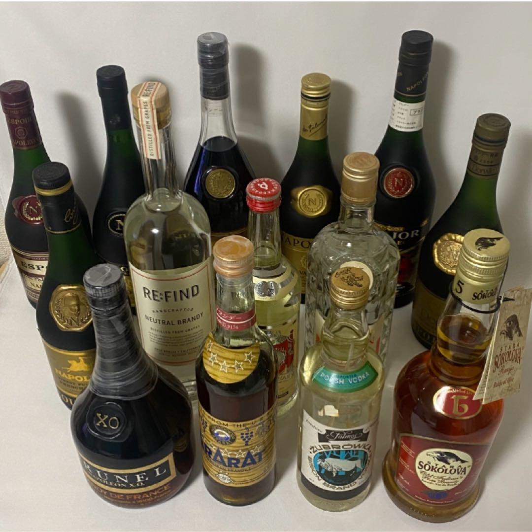 【区間快速電車】新品 ナポレオン ブランデー 4本 700ml 40度