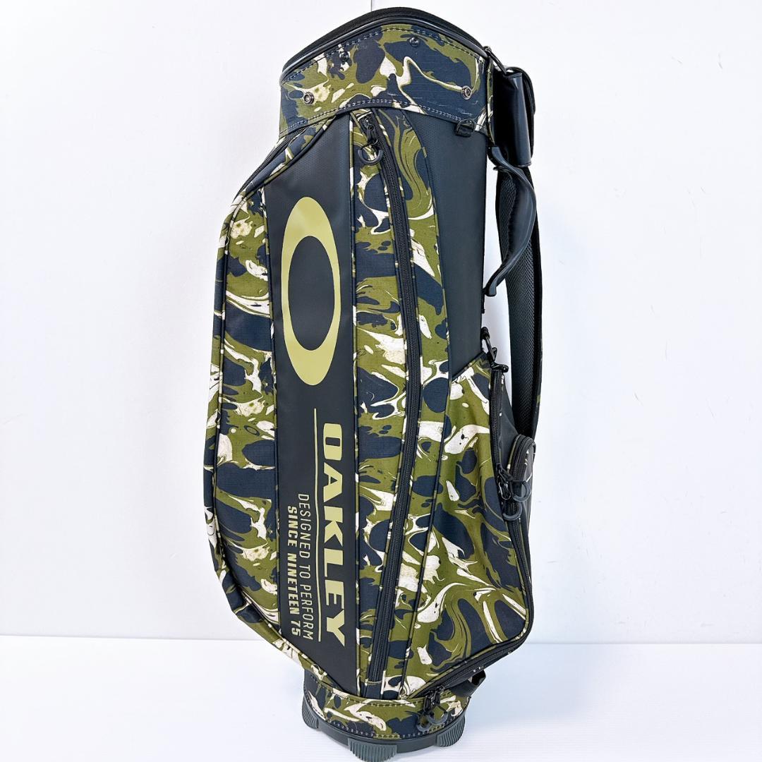 オークリー　キャディバッグ　カモグリーン　カートタイプ／OAKLEY