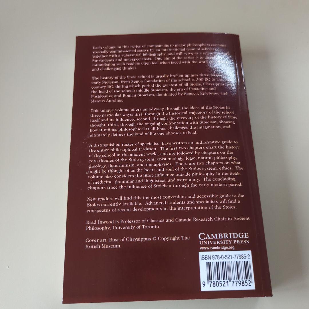 洋書 The Cambridge Companion to The Stoics