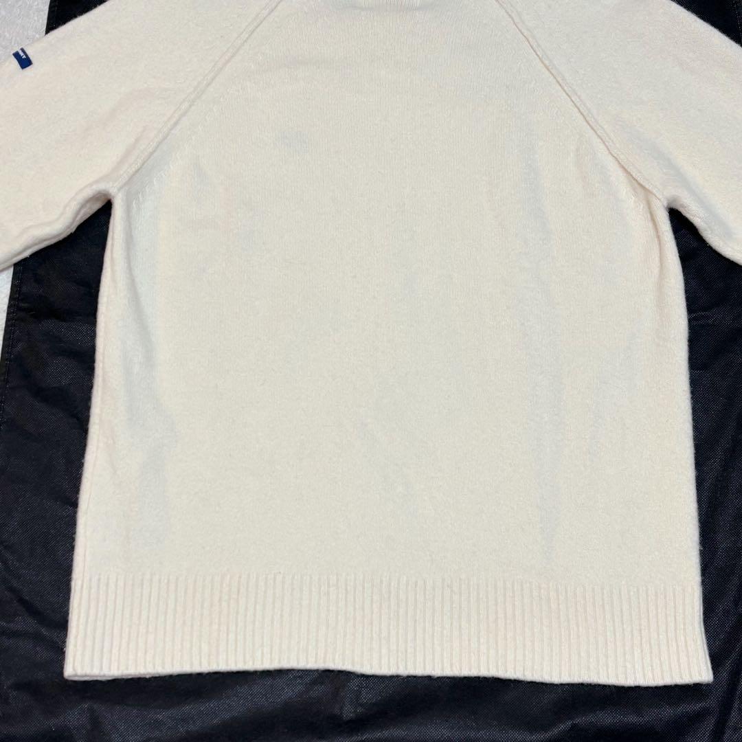 マスターバニーエディション ゴルフ クルーネックニット アイボリー サイズ6