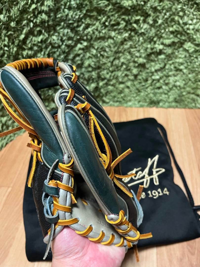 ウィルソンスタッフ カスタムオーダー 軟式内野用グラブ 87 ブラックSS