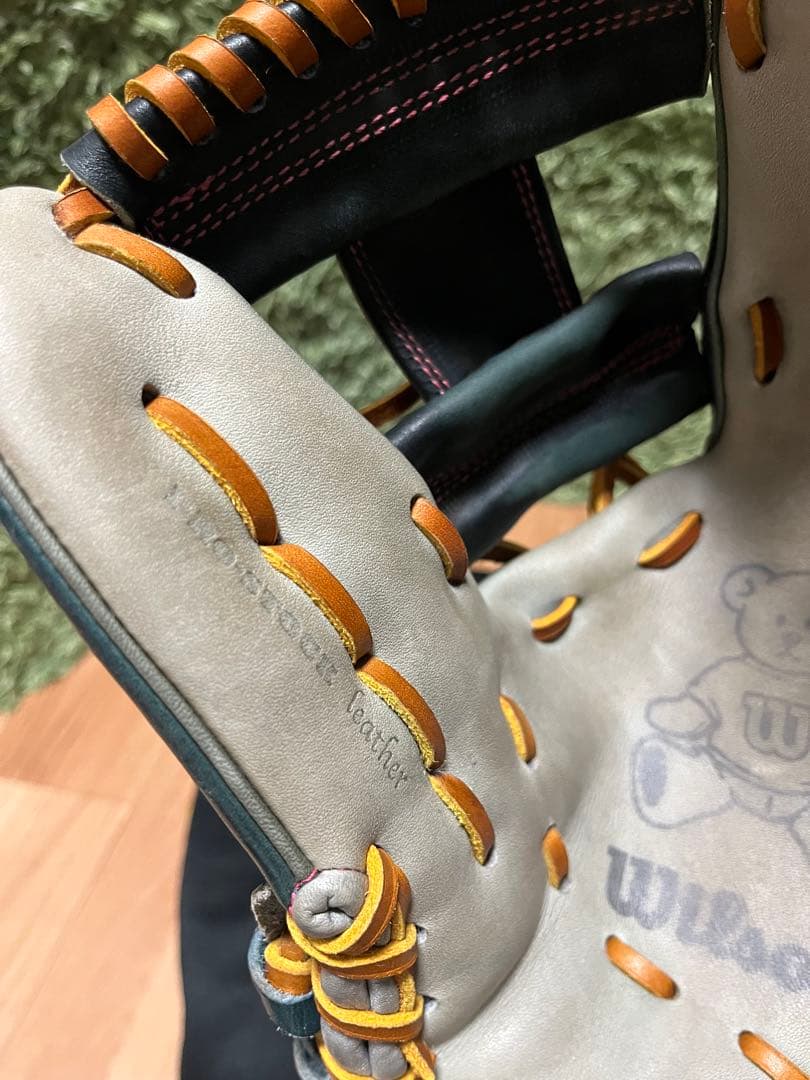 ウィルソンスタッフ カスタムオーダー 軟式内野用グラブ 87 ブラックSS