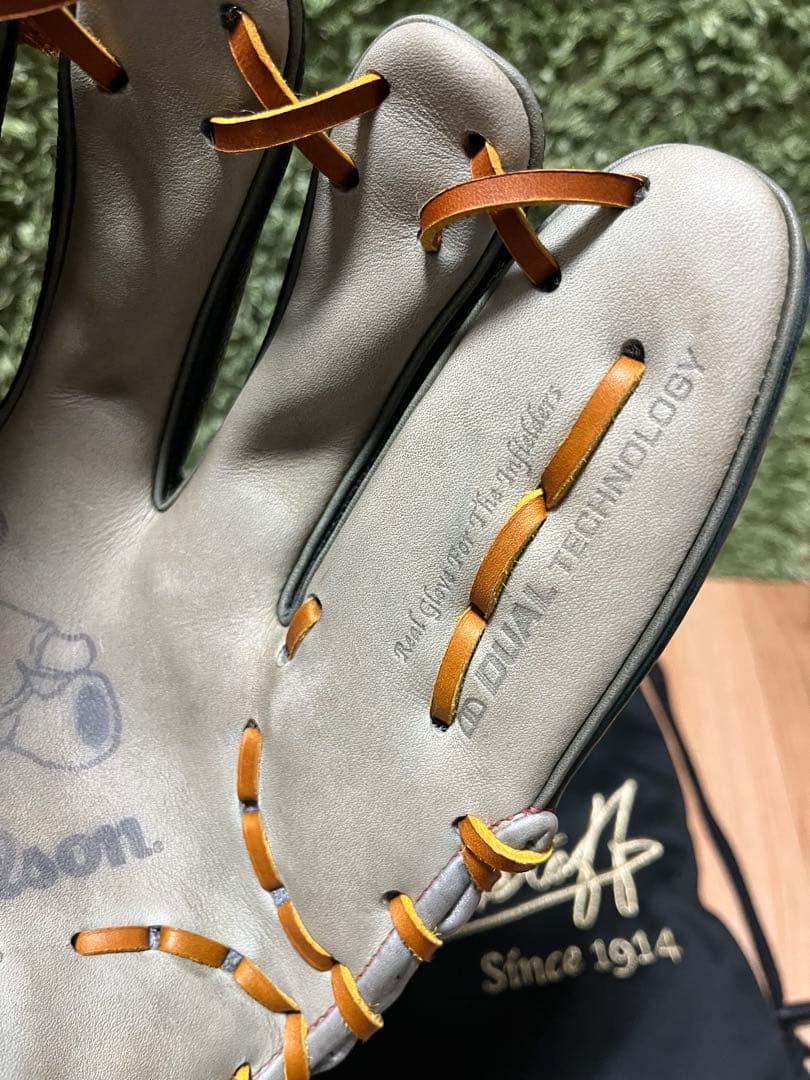 ウィルソンスタッフ カスタムオーダー 軟式内野用グラブ 87 ブラックSS