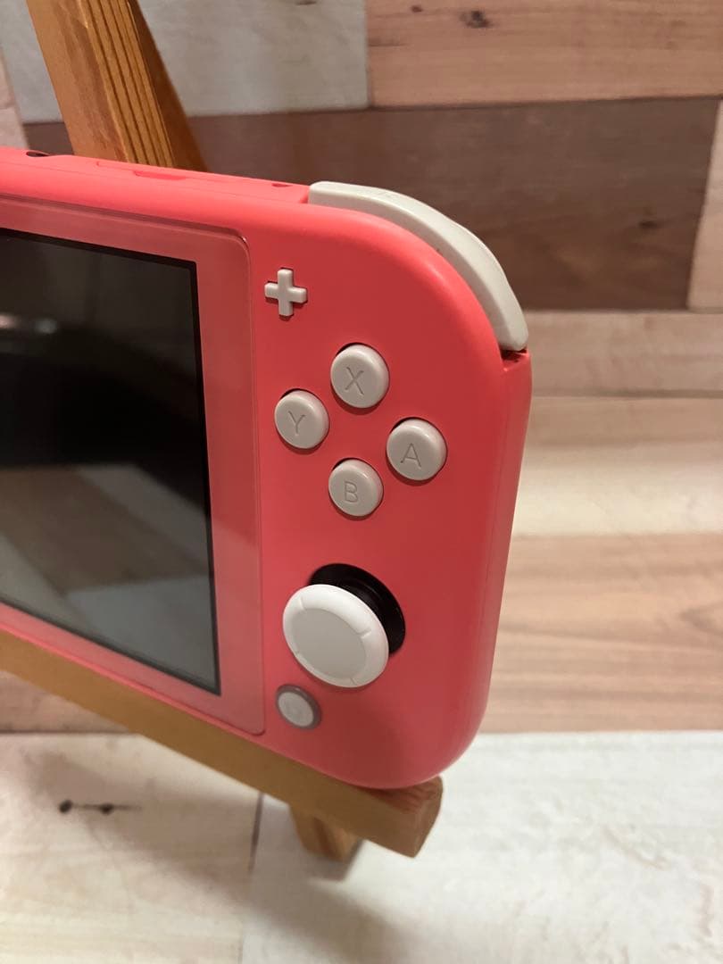 ジャンク　Switchライト　コーラルピンク　充電不良　みまもり設定