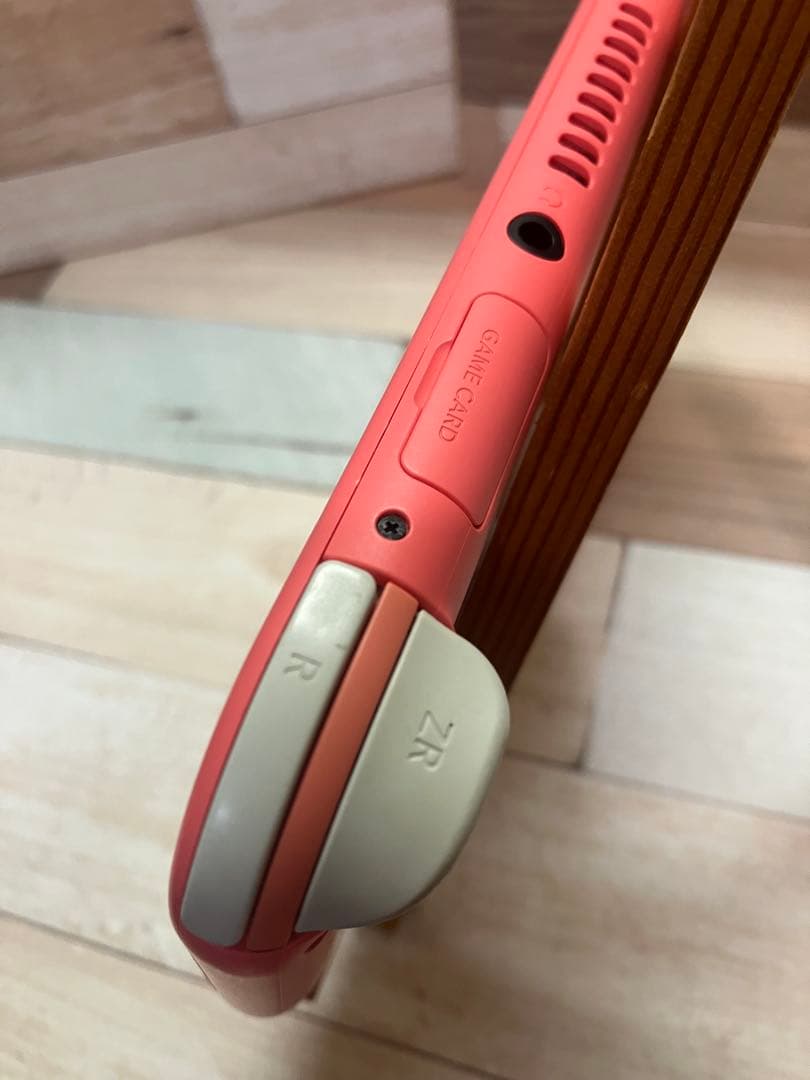 ジャンク　Switchライト　コーラルピンク　充電不良　みまもり設定