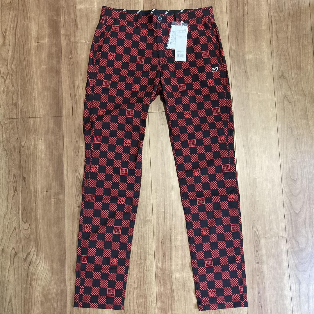 新品　マスターバニー　PEARLY GATES　ゴルフ　ストレッチパンツ　春夏秋