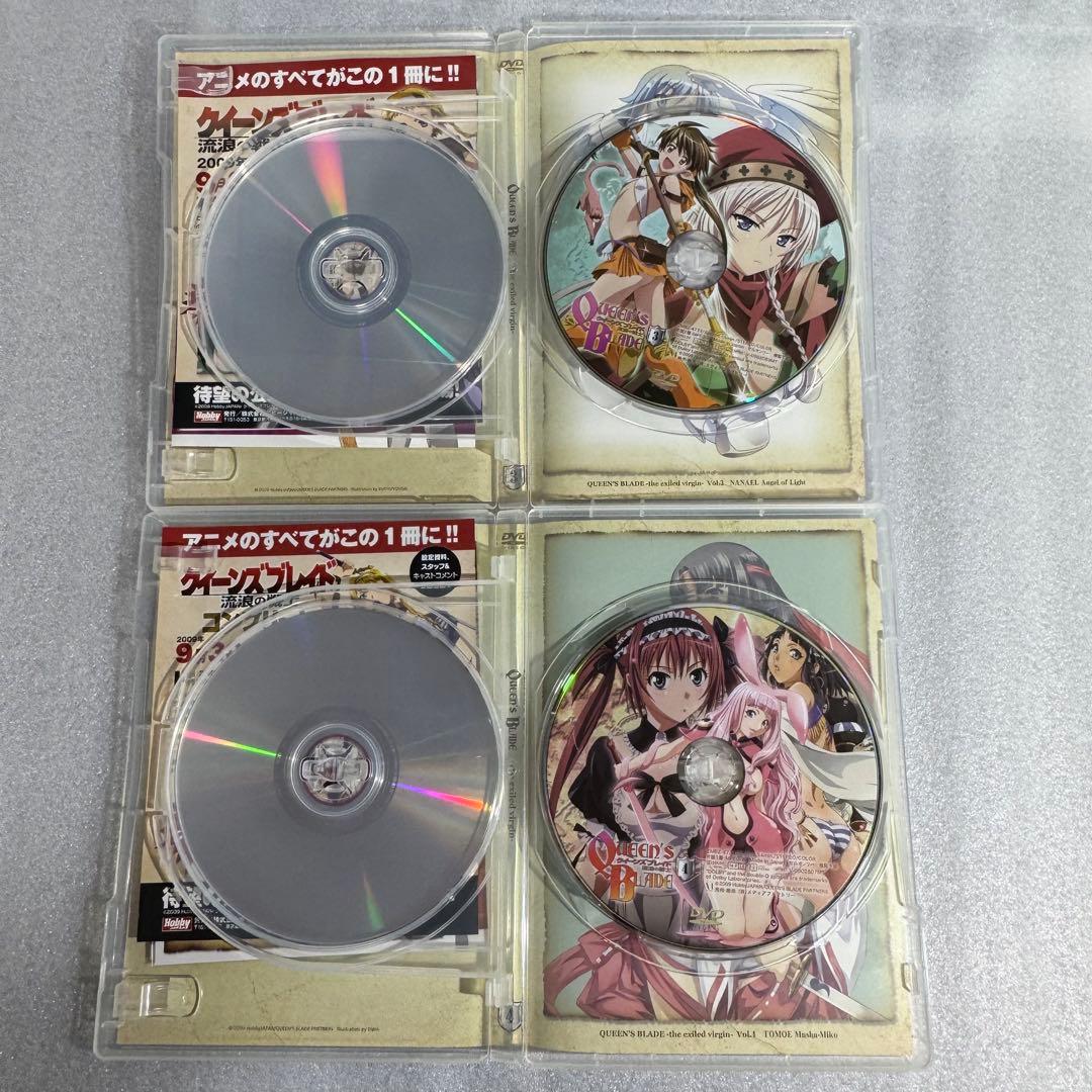 全6巻 特典付 クイーンズブレイド 流浪の戦士　DVD