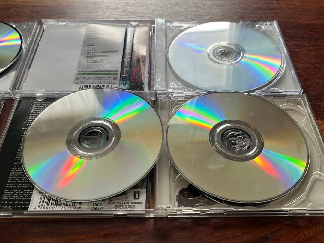 Kendrick Lamar ケンドリックラマー　アルバム　セット 4枚　国内盤