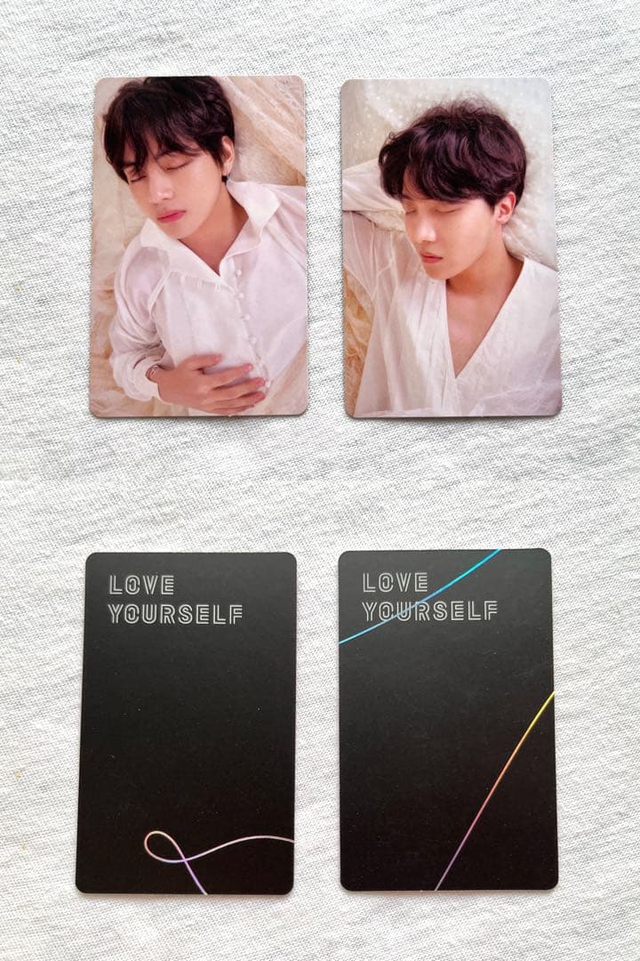 【未使用】 BTS「LOVE YOURSELF 轉 'Tear'」 4形態セット