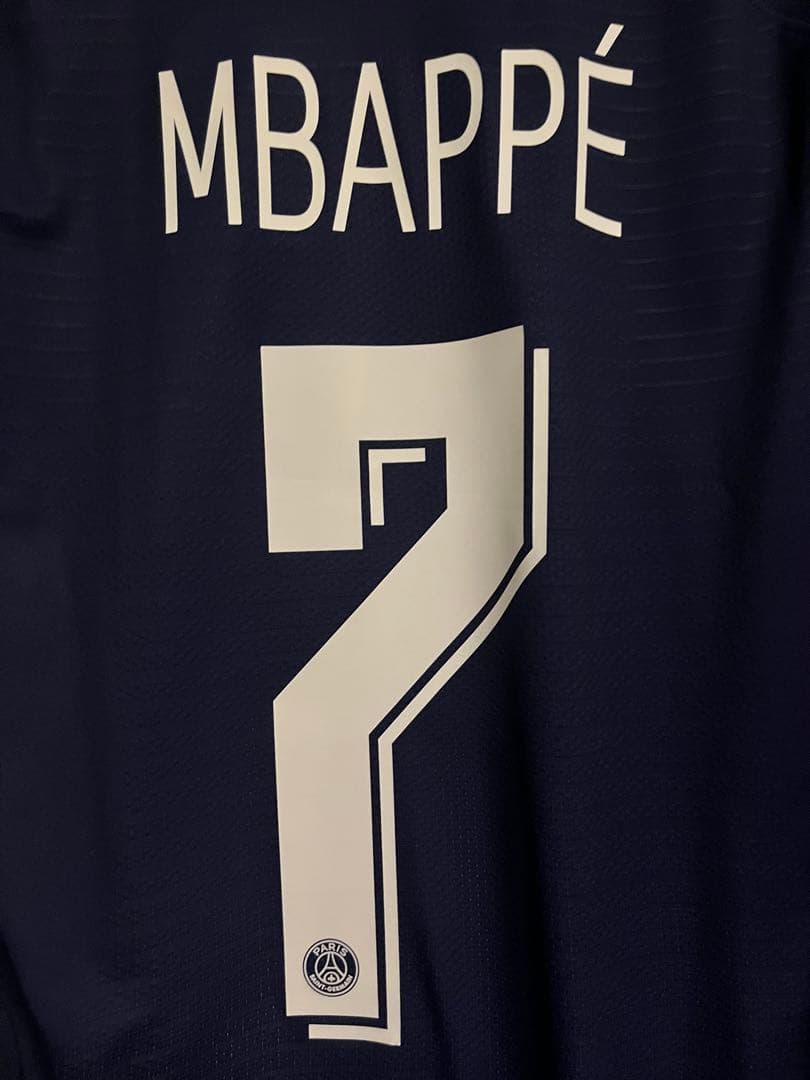 正規品　PSG 19-20 ホーム　オーセン　ムバッペ　CL仕様　MERCI付