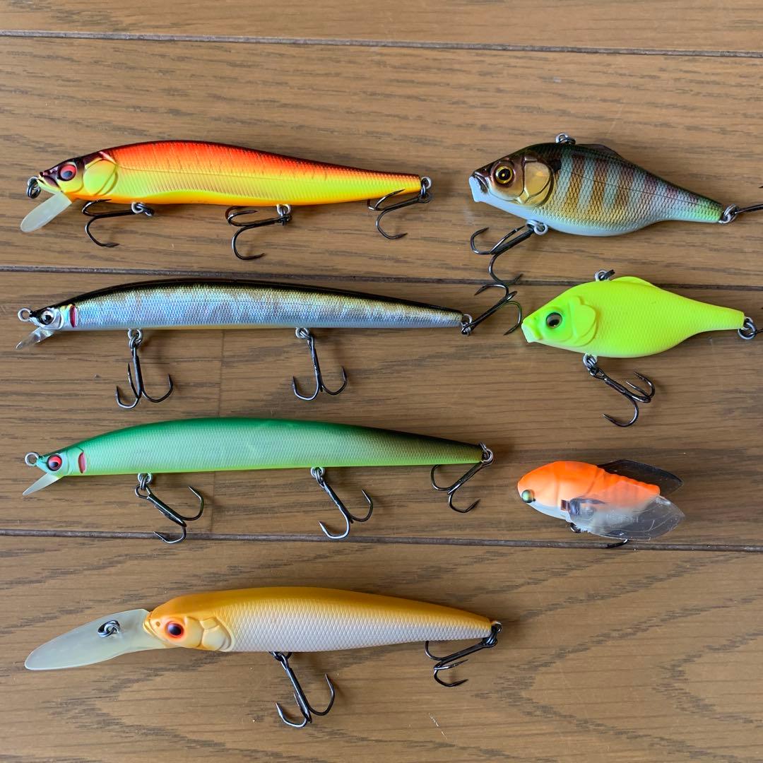 バス釣り引退BOXセット　おまけ新品未使用スピナーベイト 5枚付き