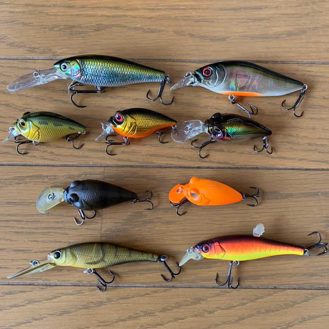 バス釣り引退BOXセット　おまけ新品未使用スピナーベイト 5枚付き