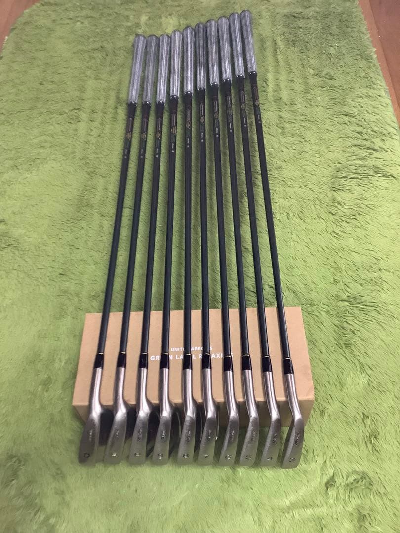 【希少】ミズノT-ZOID COMP アイアン10本セット　カーボンR