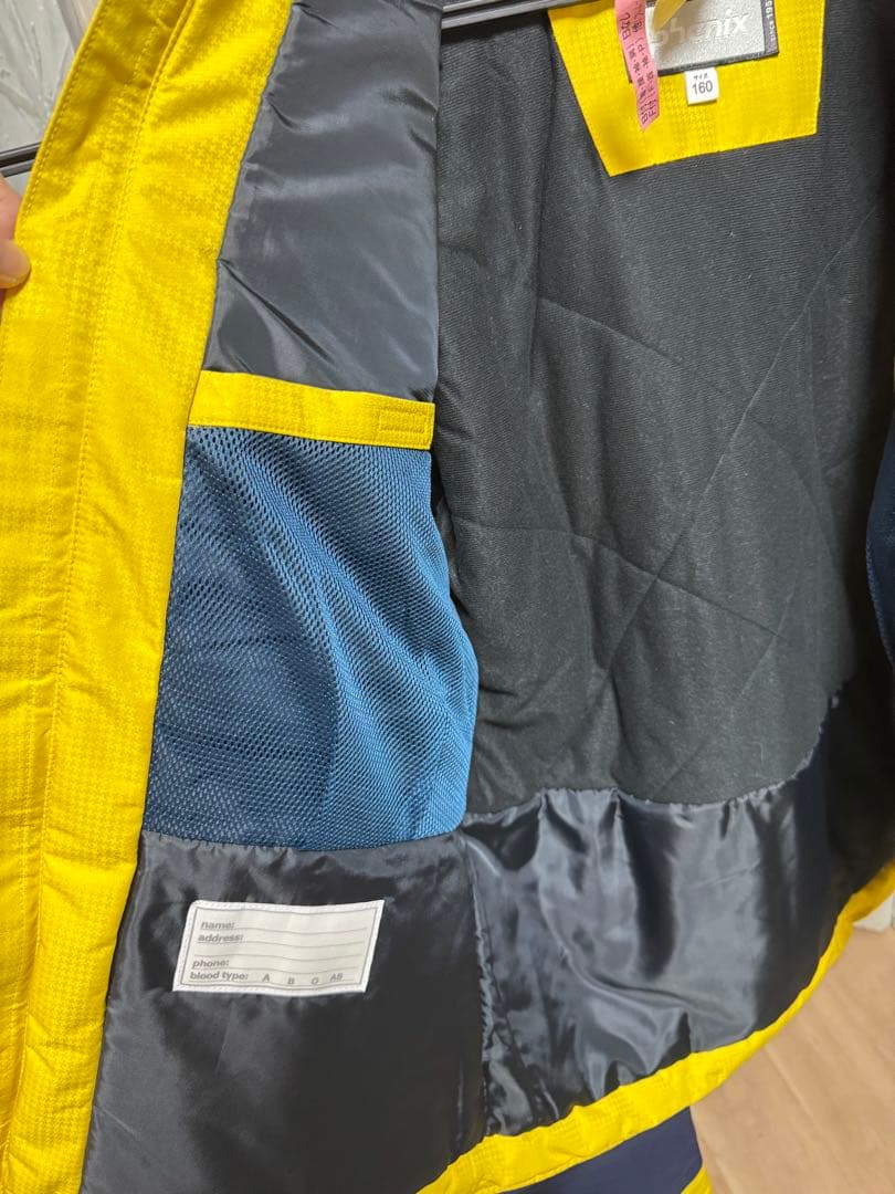 美品‼️phenix スキーウェア上下 セット160 クリーニング済