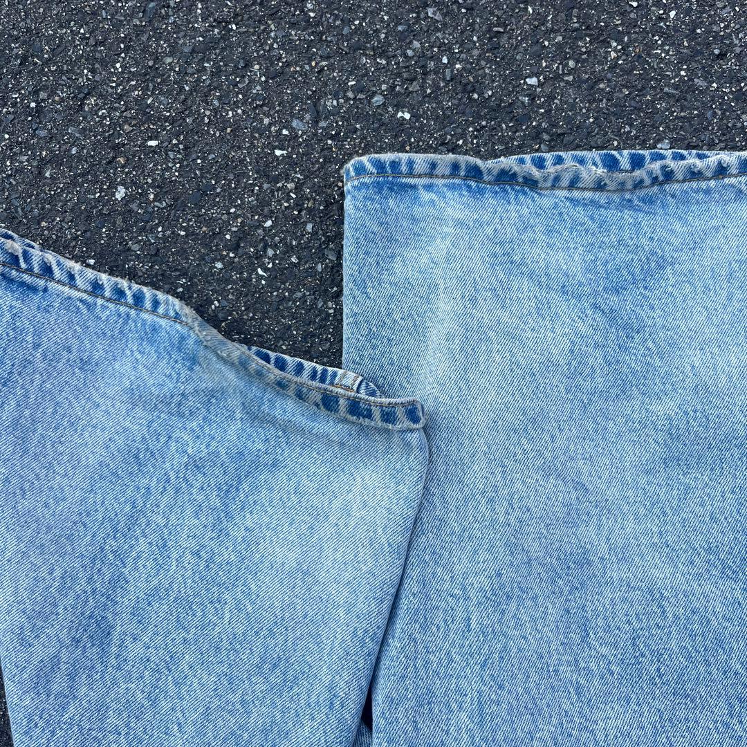 ZARA ACNE STUDIOS風 ヴィンテージ加工バギーフィットジーンズ