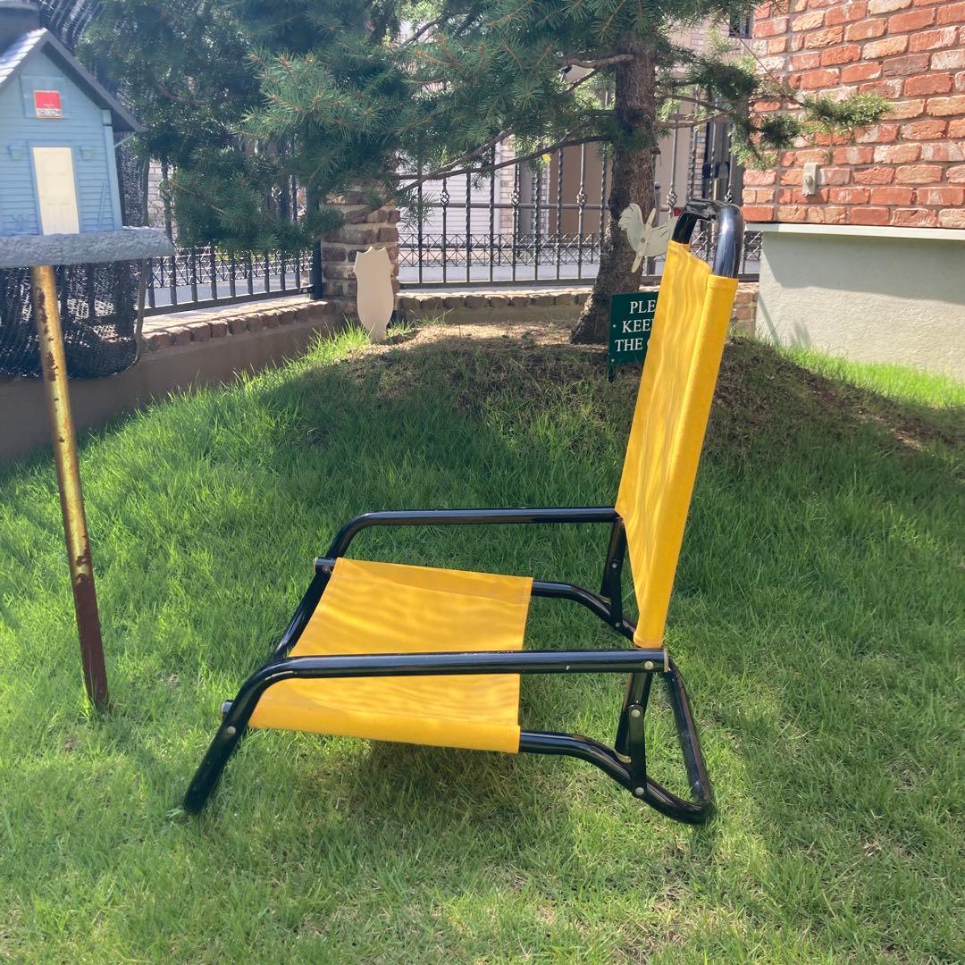 93's mooneyesムーンアイズビーチチェアー ブラックアルミ3