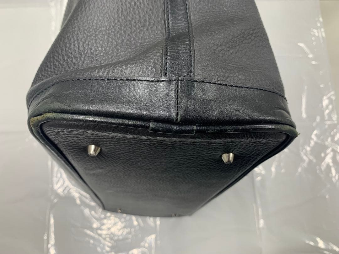 s*i様 SEEKER シーカー レザー トートバッグ ビジネス 肩掛け ブラッ