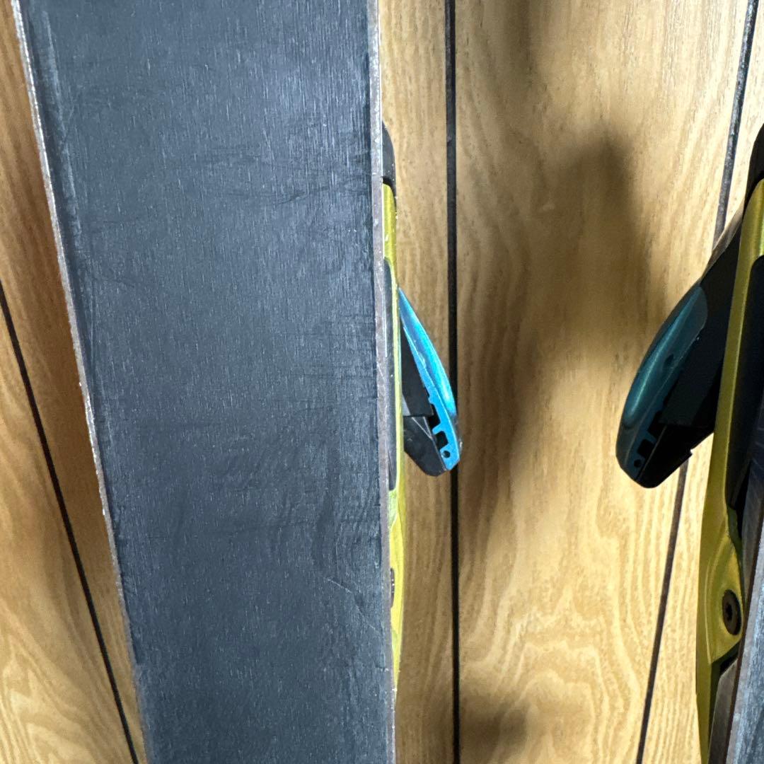 Salomon スキー板 青と黒　170