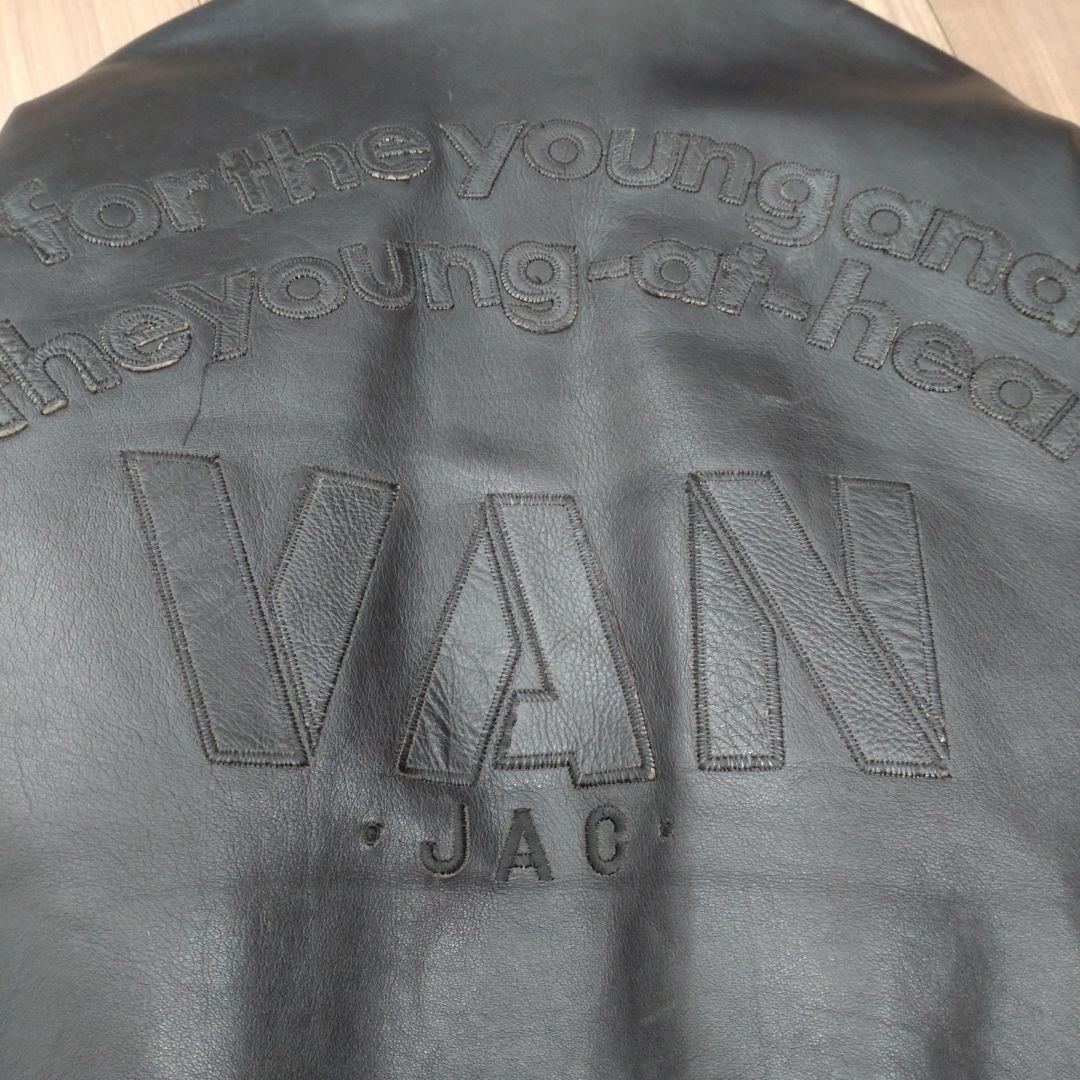 ヤ*ン様 VAN　レザージャケット　L