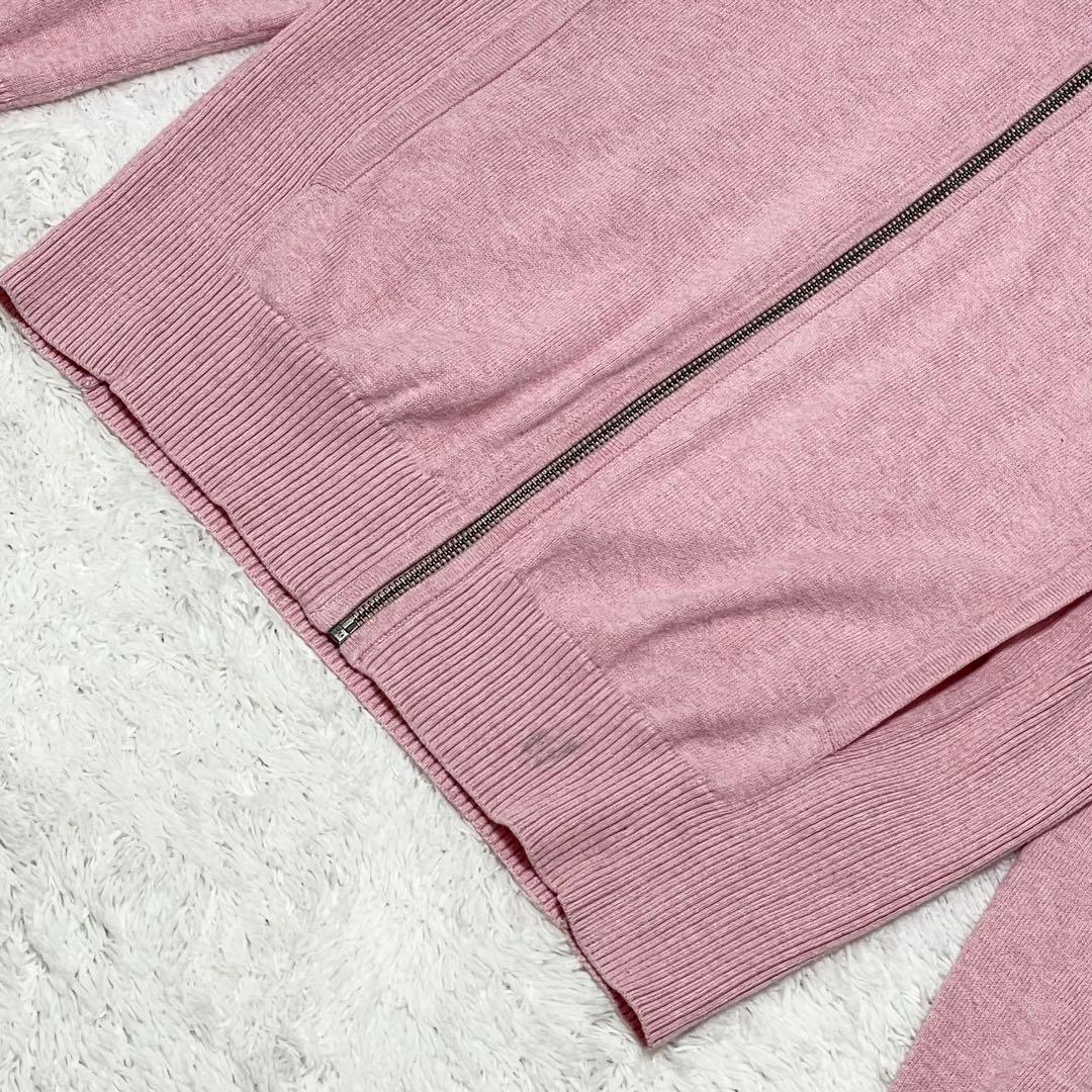 【廃盤品✨】 希少 バーバリーブラックレーベル ドライバーズニット ピンク M