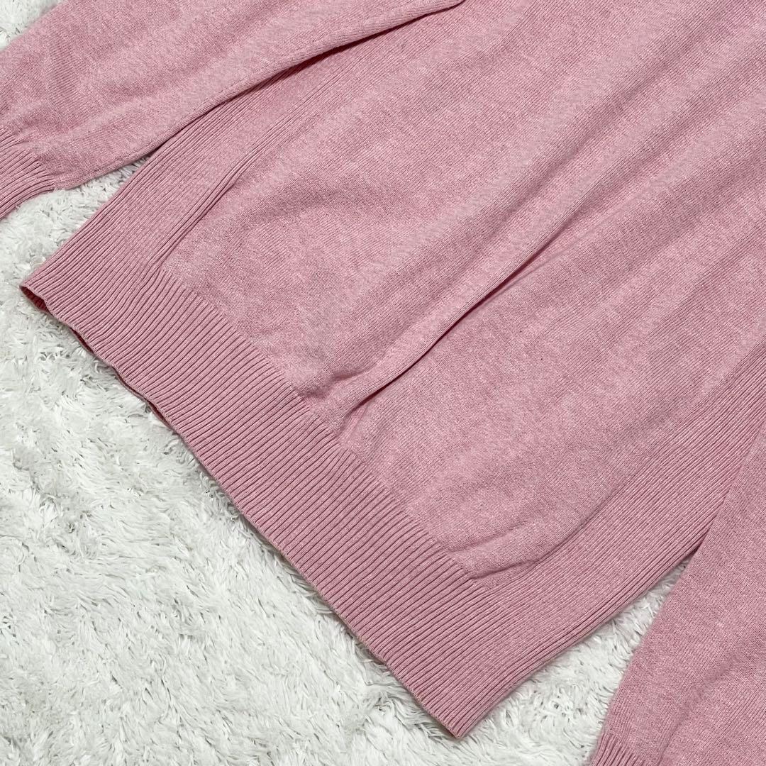 【廃盤品✨】 希少 バーバリーブラックレーベル ドライバーズニット ピンク M