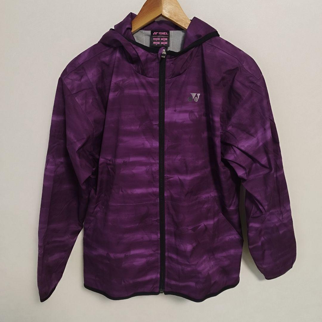 ウィメンズMサイズ ヨネックス テニスウェア 裏地付ウィンドウォーマーパーカー