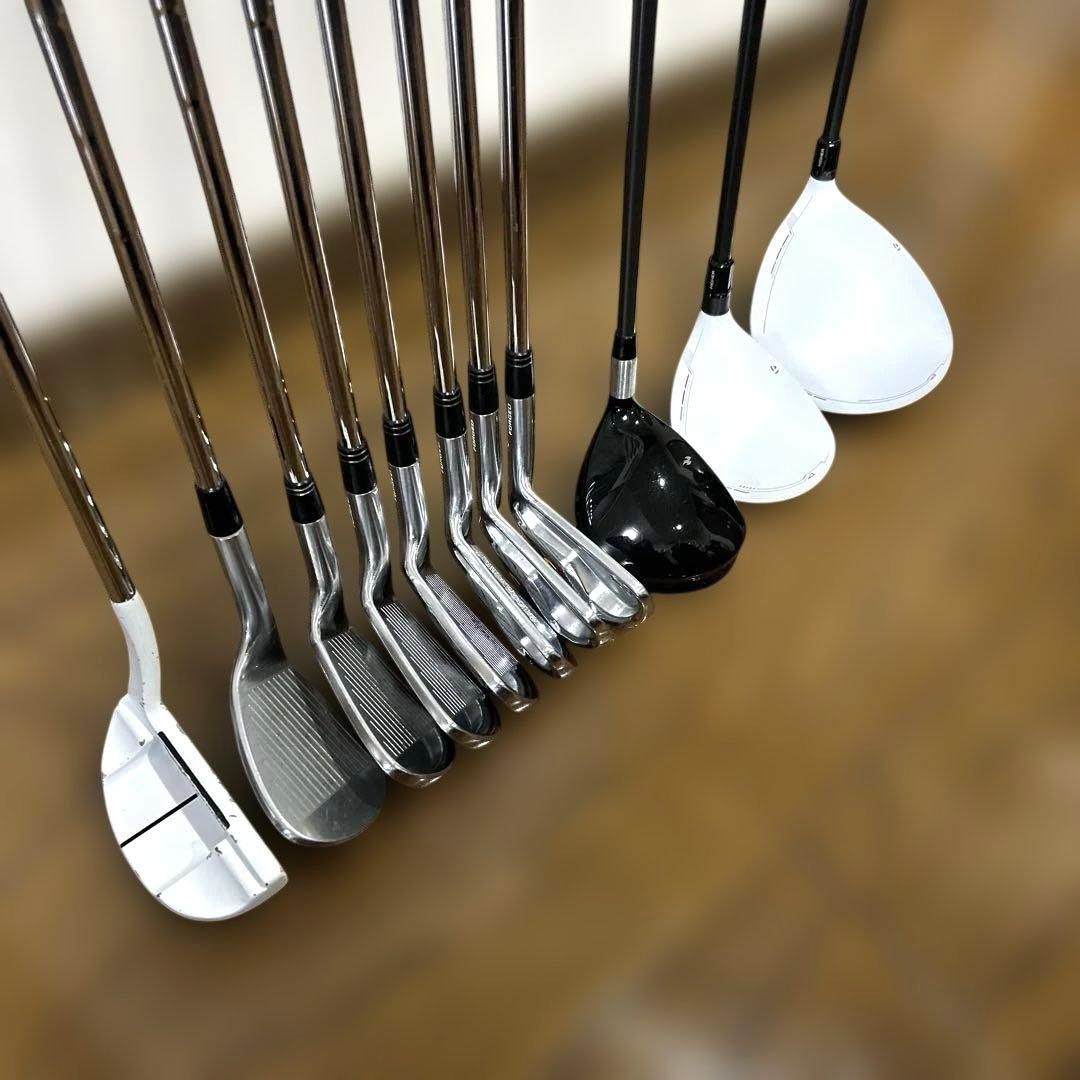 テーラーメイド＆フォーティーン　男性用ゴルフクラブ　11本セット