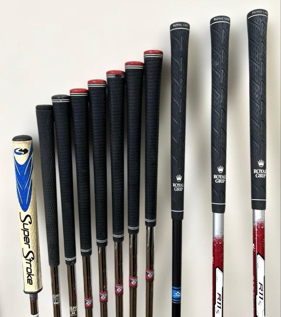 テーラーメイド＆フォーティーン　男性用ゴルフクラブ　11本セット