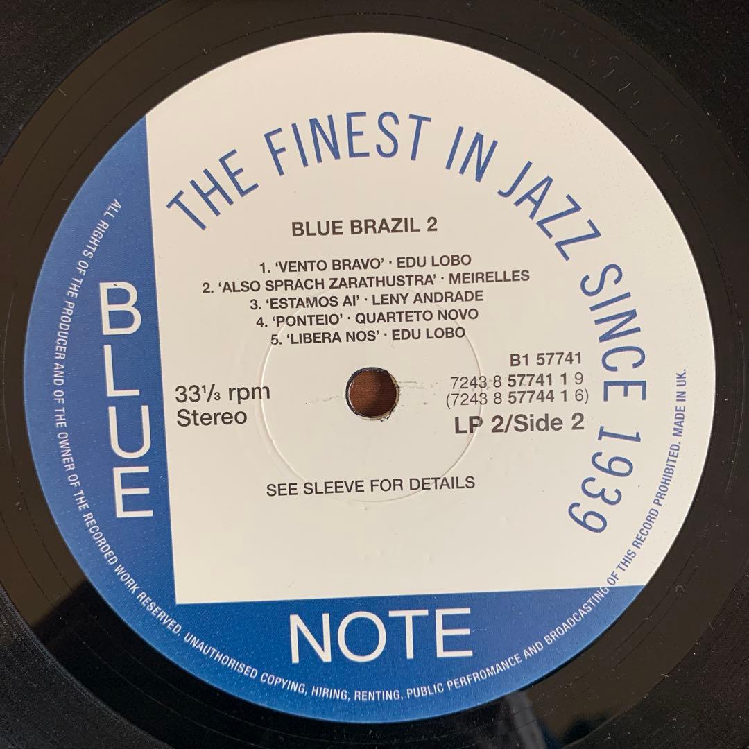 BLUE BRAZIL: BLUE NOTE コンビ2枚組×2setレアグルーヴ